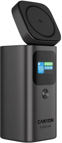 Купить Портативный аккумулятор Canyon OnPower 150 черный в интернет-магазине DNS. Характеристики, цена Canyon OnPower 150 | 9373617.