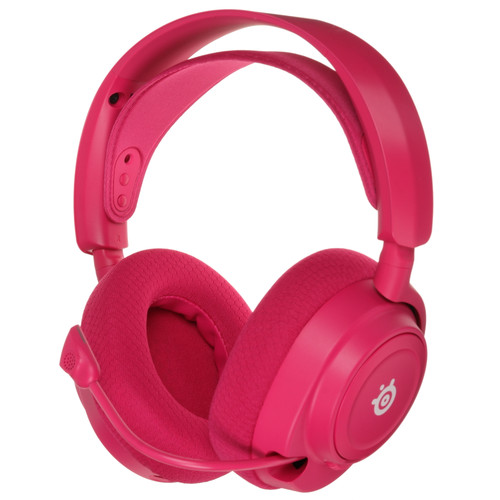Купить Беспроводные/проводные наушники SteelSeries Arctis Nova 7P Gen 2  розовый 2025 в интернет-магазине DNS. Характеристики, цена SteelSeries Arctis Nova 7P Gen 2 | 5648885.