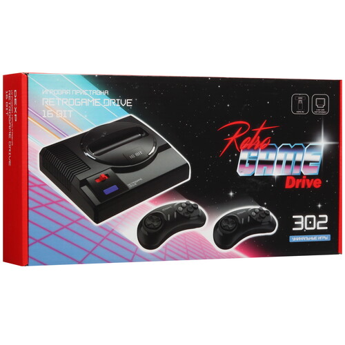 Купить Ретро-консоль DEXP RetroGAME Drive + 302 игр в интернет-магазине DNS. Характеристики, цена DEXP RetroGAME Drive | 5416157.