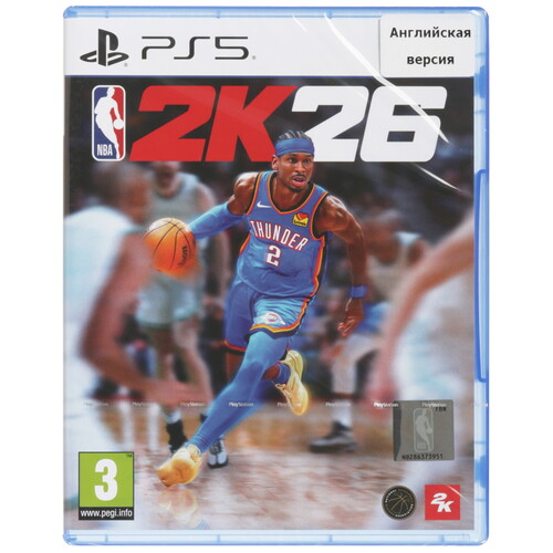 Купить Игра NBA 2K26 (PS5) в интернет-магазине DNS. Характеристики, цена NBA 2K26 | 5638175.
