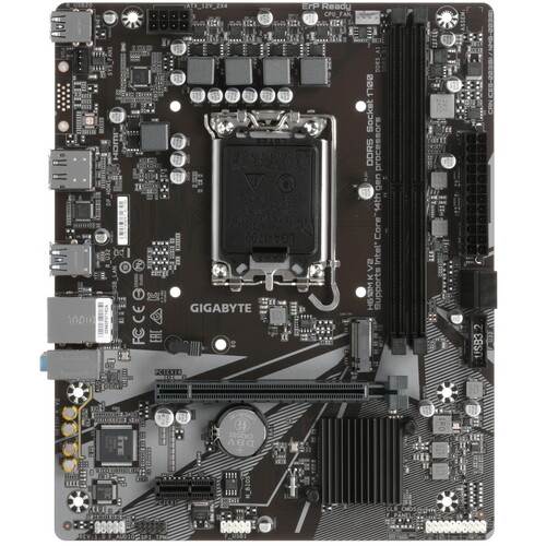 Купить Материнская плата GIGABYTE H610M K V2 в интернет-магазине DNS. Характеристики, цена GIGABYTE H610M K V2 | 5630826.