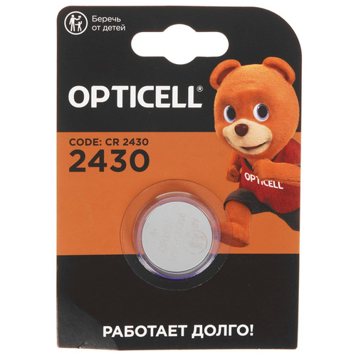 Купить Батарейка Opticell Specialty CR2430 в интернет-магазине DNS. Характеристики, цена Opticell Specialty | 5487312.