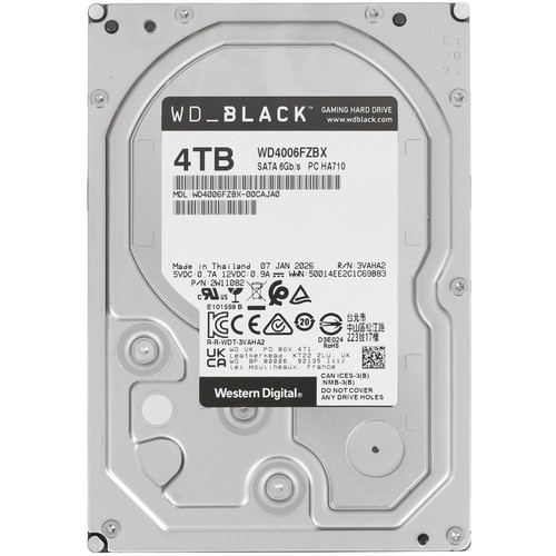 Купить 4 ТБ Жесткий диск WD Black [WD4006FZBX] в интернет-магазине DNS. Характеристики, цена WD Black | 5920106.