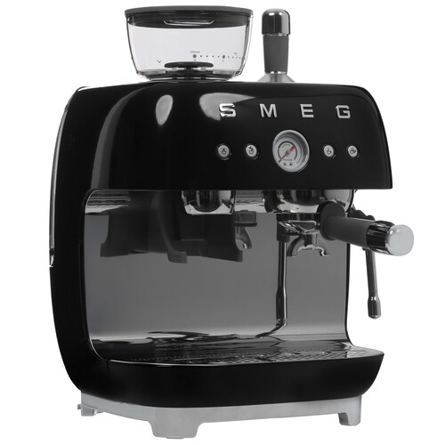 Купить Кофеварка рожковая Smeg EGF03BLEU черный в интернет-магазине DNS. Характеристики, цена Smeg EGF03BLEU | 5488486.