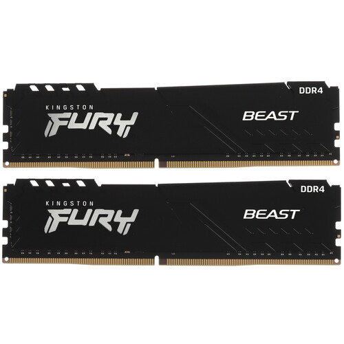 Купить Оперативная память Kingston FURY Beast Black [KF432C16BBK2/32-SP] 32 ГБ в интернет-магазине DNS. Характеристики, цена Kingston FURY Beast Black | 9907692.