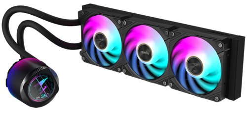 Купить Система охлаждения GIGABYTE AORUS WATERFORCE X II 360 черная в интернет-магазине DNS. Характеристики, цена GIGABYTE AORUS WATERFORCE X II 360 | 5464876.