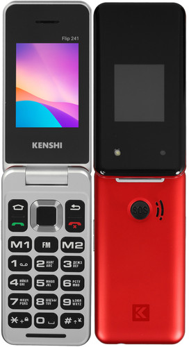 Купить Сотовый телефон KENSHI Flip 241 красный в интернет-магазине DNS. Характеристики, цена KENSHI Flip 241 | 9263298.