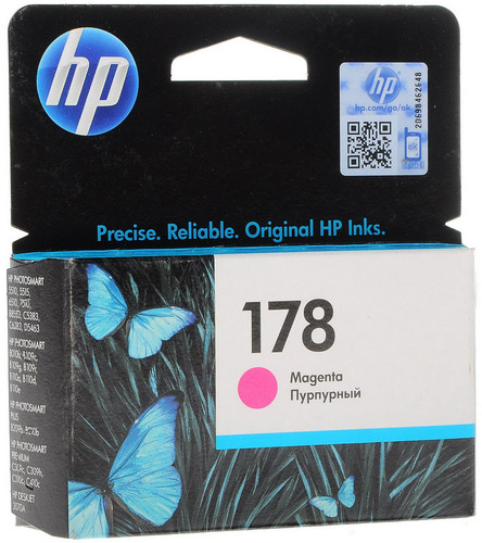 Купить Картридж HP 178 (CB319HE) пурпурный в интернет-магазине DNS. Характеристики, цена HP 178 (CB319HE) | 0109719.