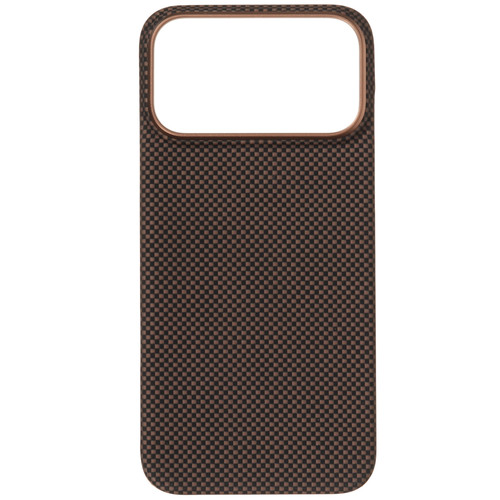 Купить Накладка  KEYRON Carbon для Apple iPhone 17 Pro Max коричневый в интернет-магазине DNS. Характеристики, цена KEYRON Carbon | 9362264.