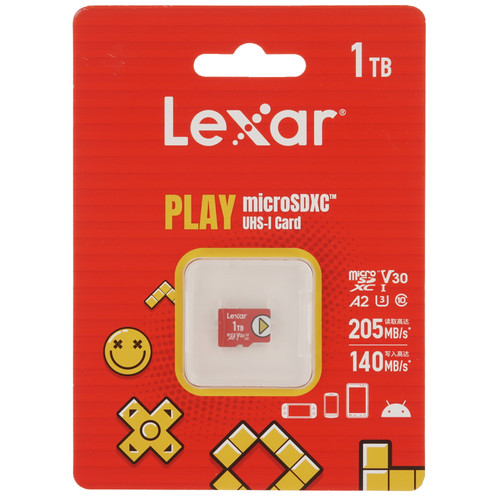 Купить Карта памяти Lexar PLAY microSDXC 1000 ГБ [LMSPLAY001T-BNSNC] в интернет-магазине DNS. Характеристики, цена  | 5629591.