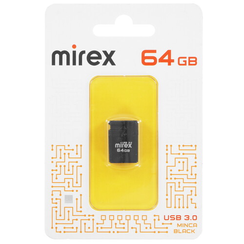 Купить Память USB Flash 64 ГБ Mirex MINCA [13600-FM3MIB64] в интернет-магазине DNS. Характеристики, цена Mirex MINCA | 5622624.