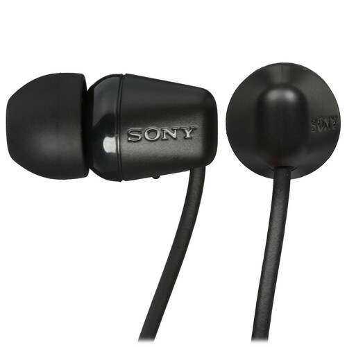 Купить Беспроводные наушники Sony WI-C100  черный 2022 в интернет-магазине DNS. Характеристики, цена Sony WI-C100 | 5459494.