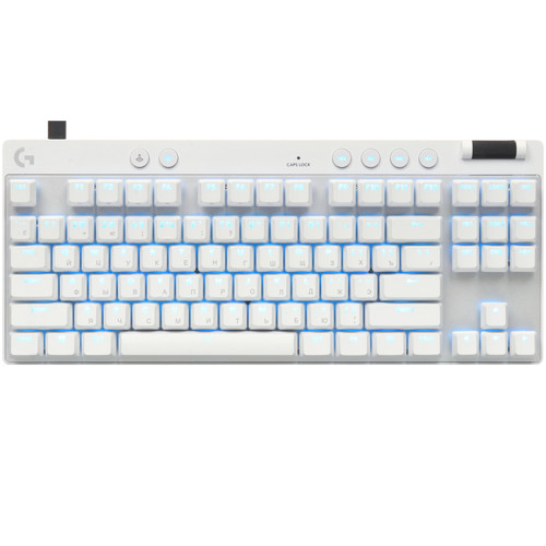 Купить Клавиатура  проводная Logitech PRO X TKL RAPID цвет белый в интернет-магазине DNS. Характеристики, цена Logitech PRO X TKL RAPID | 5636786.