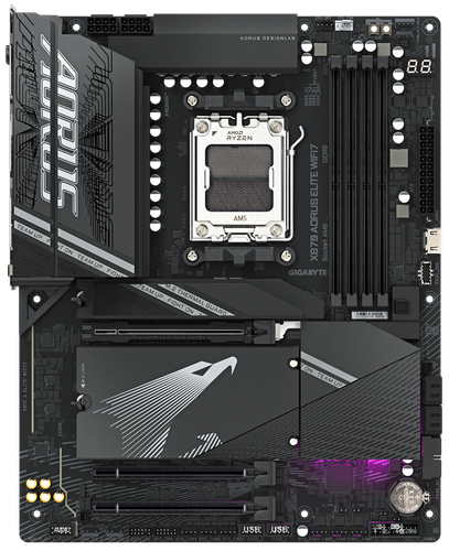 Купить Материнская плата GIGABYTE X870 AORUS ELITE WIFI7 в интернет-магазине DNS. Характеристики, цена GIGABYTE X870 AORUS ELITE WIFI7 | 5492077.