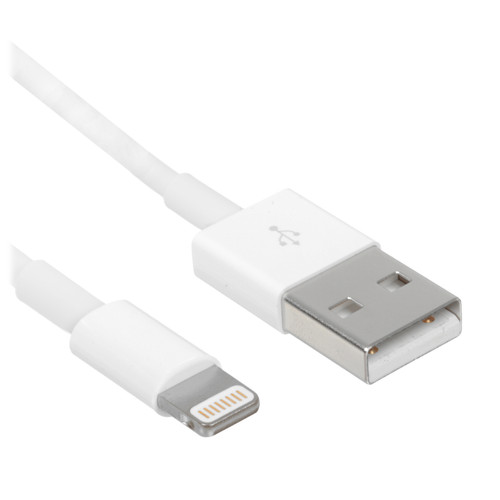 Купить Кабель Apple Lightning 8-pin - USB Type-A белый в интернет-магазине DNS. Характеристики, цена Apple | 5608099.