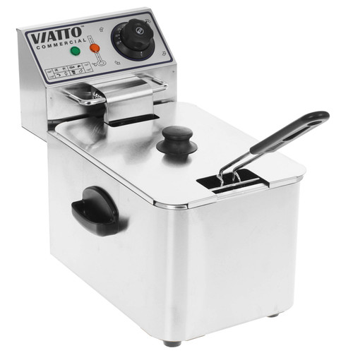 Купить Фритюрница Viatto EF-4L серебристый в интернет-магазине DNS. Характеристики, цена Viatto EF-4L | 9076778.