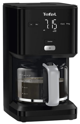 Купить Кофеварка капельная Tefal CM600810 черный в интернет-магазине DNS. Характеристики, цена Tefal CM600810 | 5652218.