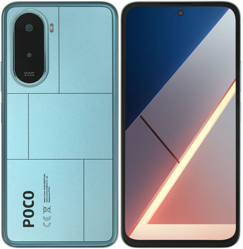 Купить 6.9" Смартфон POCO M7 256 ГБ голубой в интернет-магазине DNS. Характеристики, цена POCO M7 | 5632063.