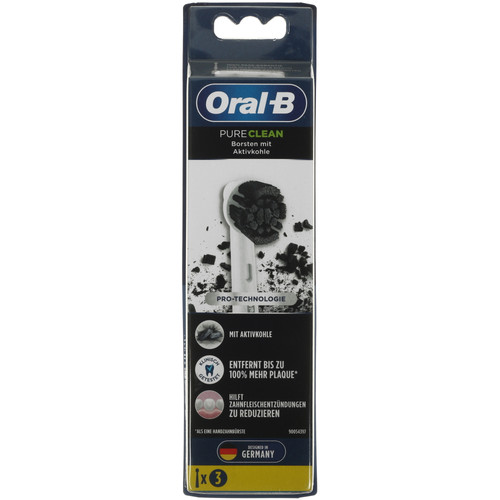 Купить Набор сменных насадок Braun Oral-B EB20CH Pure Clean Charcoal в интернет-магазине DNS. Характеристики, цена Braun Oral-B EB20CH Pure Clean Charcoal | 5406890.