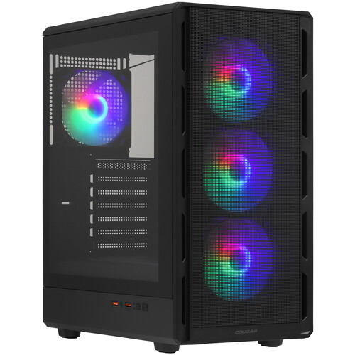 Купить Корпус Cougar Airface Pure RGB [Airface Pure RGB Black] черный в интернет-магазине DNS. Характеристики, цена Cougar Airface Pure RGB | 5613799.