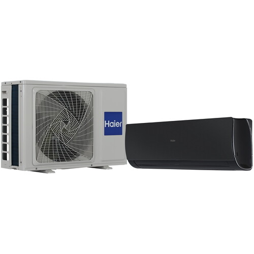 Купить Кондиционер настенный сплит-система Haier HSU-18HFF103/R3-B/HSU-18HUF103/R3 черный в интернет-магазине DNS. Характеристики, цена Haier HSU-18HFF103/R3-B/HSU-18HUF103/R3 | 9111326.