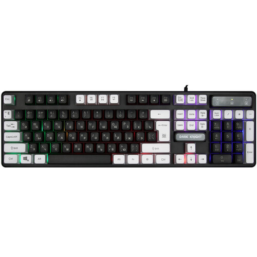 Купить Клавиатура  проводная Defender Dark Knight GK-077 в интернет-магазине DNS. Характеристики, цена Defender Dark Knight GK-077 | 5463184.