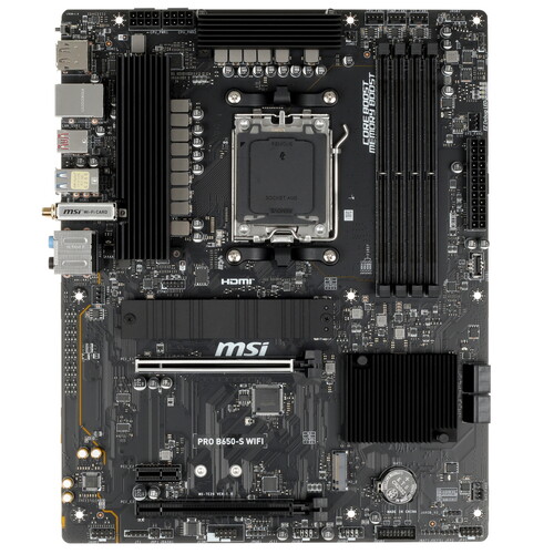 Купить Материнская плата MSI PRO B650-S WIFI в интернет-магазине DNS. Характеристики, цена MSI PRO B650-S WIFI | 5432702.