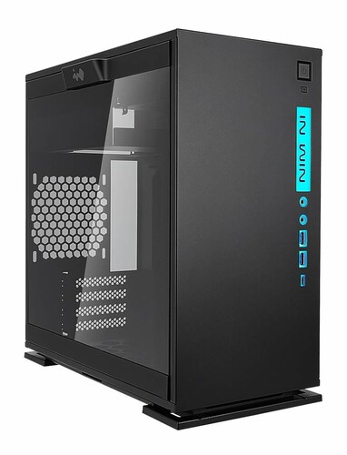 Купить Корпус InWin 301C [(CF07)U3-BL] черный в интернет-магазине DNS. Характеристики, цена InWin 301C | 1282504.