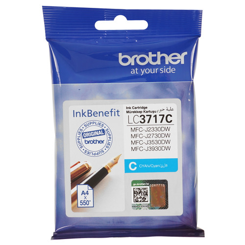 Купить Картридж Brother (LC-3717C) голубой в интернет-магазине DNS. Характеристики, цена Brother (LC-3717C) | 5451377.