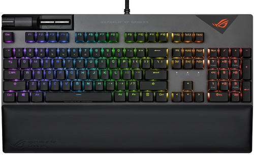 Купить Клавиатура  проводная ASUS ROG Strix Flare II цвет черный в интернет-магазине DNS. Характеристики, цена ASUS ROG Strix Flare II | 9199211.