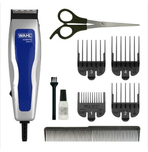 Купить Машинка для стрижки Wahl HomePro Basic белый/синий в интернет-магазине DNS. Характеристики, цена Wahl HomePro Basic | 9222753.