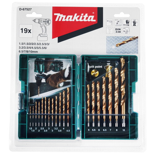 Купить Набор сверл Makita D-67527 в интернет-магазине DNS. Характеристики, цена Makita D-67527 | 5316100.