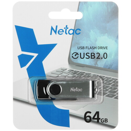 Купить Память USB Flash 64 ГБ Netac U505 [NT03U505N-064G-20BK] в интернет-магазине DNS. Характеристики, цена Netac U505 | 9051202.