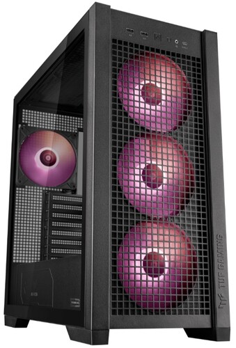 Купить Корпус ASUS TUF Gaming GT302 ARGB [90DC00I0-B19000] черный в интернет-магазине DNS. Характеристики, цена ASUS TUF Gaming GT302 ARGB | 5609690.