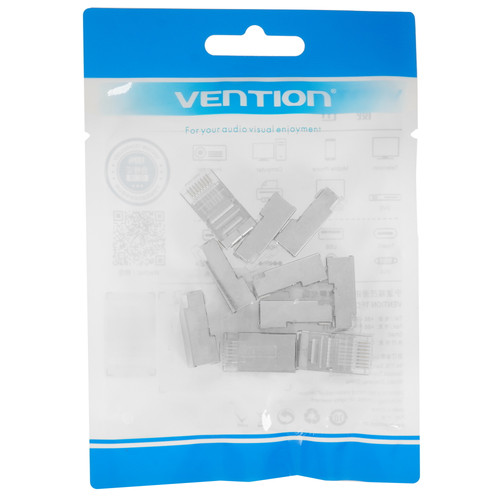 Купить Коннектор RJ45  Vention IDCR0-10 в интернет-магазине DNS. Характеристики, цена Vention IDCR0-10 | 5359924.