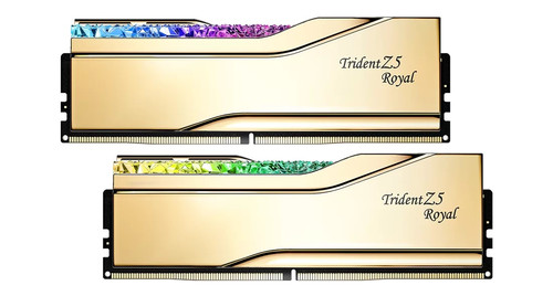 Купить Оперативная память G.Skill Trident Z5 Royal [F5-7200J3445G16GX2-TR5G] 32 ГБ в интернет-магазине DNS. Характеристики, цена G.Skill Trident Z5 Royal | 5619314.