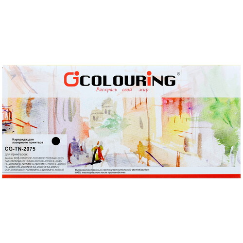 Купить Картридж лазерный Colouring CG-TN2075 черный в интернет-магазине DNS. Характеристики, цена Colouring CG-TN2075 | 0137368.