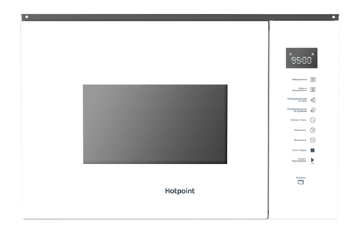 Купить Встраиваемая микроволновая печь Hotpoint MF25G WH H белый в интернет-магазине DNS. Характеристики, цена Hotpoint MF25G WH H | 9310623.