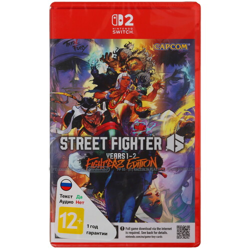 Купить Игра Street Fighter 6: Years 1-2 - Fighter Edition (Switch) в интернет-магазине DNS. Характеристики, цена Street Fighter 6: Years 1-2 - Fighter Edition | 5630212.