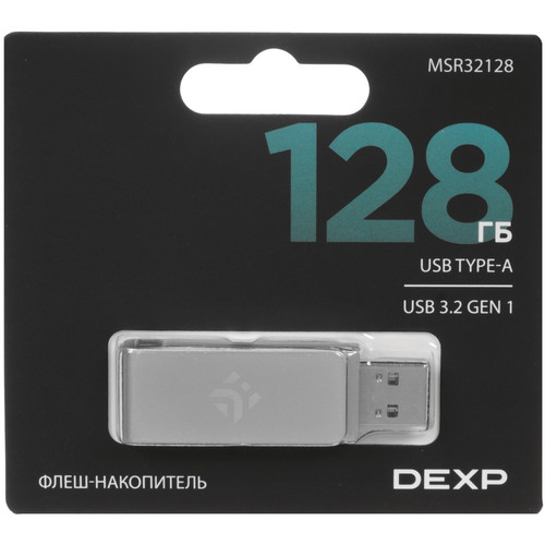Купить Память USB Flash 128 ГБ DEXP MSR32128 в интернет-магазине DNS. Характеристики, цена DEXP MSR32128 | 9298329.