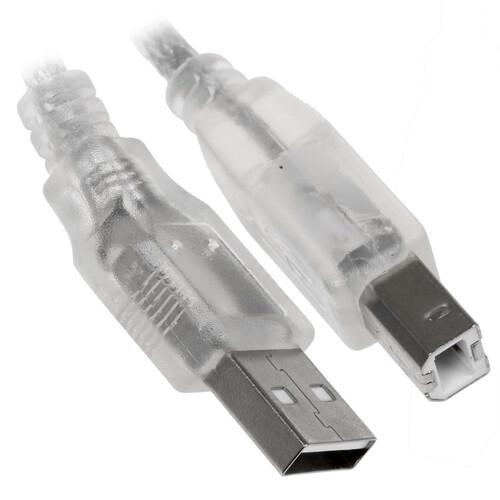 Купить Кабель Cablexpert USB Type-A - USB Type-B серебристый 2 м в интернет-магазине DNS. Характеристики, цена Cablexpert | 1388149.