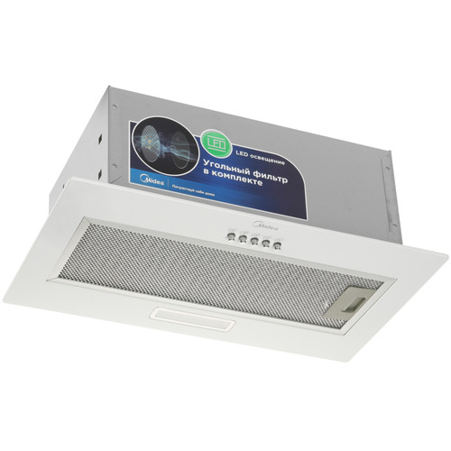 Купить Вытяжка полновстраиваемая Midea MH60I301W белый в интернет-магазине DNS. Характеристики, цена Midea MH60I301W | 9141402.
