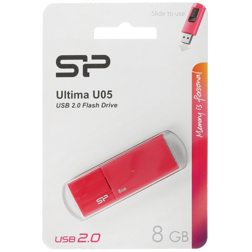 Купить Память USB Flash 8 ГБ Silicon Power Ultima U05 [SP008GBUF2U05V1H] в интернет-магазине DNS. Характеристики, цена Silicon Power Ultima U05 | 5930777.