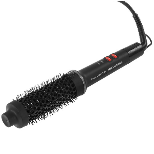 Купить Термощетка Rowenta Karl Lagerfeld Power Brush UB572LE0 черный/красный в интернет-магазине DNS. Характеристики, цена Rowenta Karl Lagerfeld Power Brush UB572LE0 | 9295297.