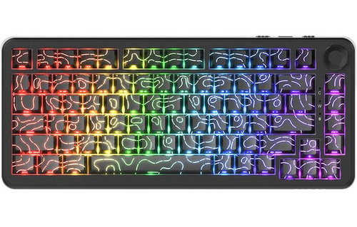 Купить Клавиатура  проводная + беспроводная AJAZZ AK820 MAX Ultra цвет черный в интернет-магазине DNS. Характеристики, цена AJAZZ AK820 MAX Ultra | 9339242.