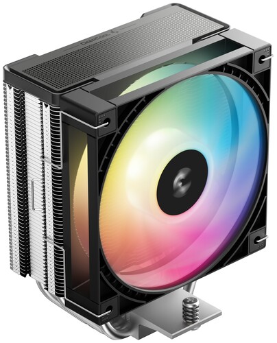 Купить Кулер для процессора DEEPCOOL AG400 G2 ARGB [R-AG400-BKAMMG2-G] черный в интернет-магазине DNS. Характеристики, цена DEEPCOOL AG400 G2 ARGB | 5656990.
