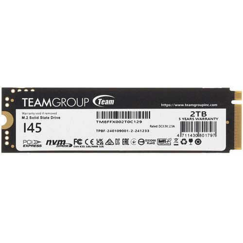 Купить 2000 ГБ M.2 NVMe накопитель TEAMGROUP T-CREATE CLASSIC I45 [TM8FFX002T0C129] в интернет-магазине DNS. Характеристики, цена TEAMGROUP T-CREATE CLASSIC I45 | 5456985.