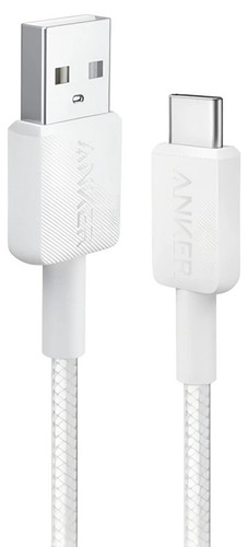 Купить Кабель Anker USB Type-C - USB Type-A белый 0.9 м в интернет-магазине DNS. Характеристики, цена Anker 322 | 9384867.