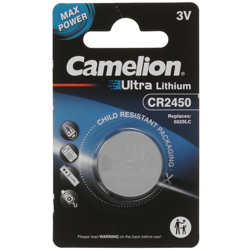 Купить Батарейка Camelion Ultra Lithium CR2450 в интернет-магазине DNS. Характеристики, цена Camelion Ultra Lithium | 0181918.