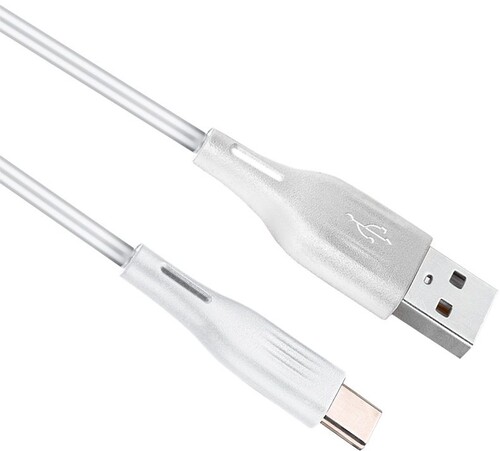 Купить Кабель GAL USB Type-C - USB Type-A белый 1.2 м в интернет-магазине DNS. Характеристики, цена GAL | 5485647.